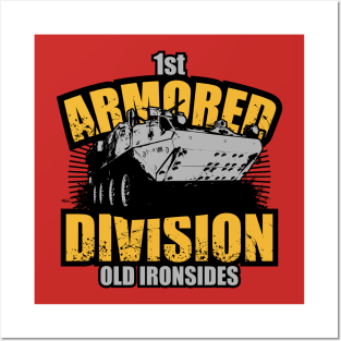 1st Armored Division Posters and Art